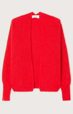 American Vintage East Cardigan chilli pepper