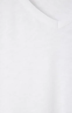 American Vintage Sonoma V Neck T-Shirt white