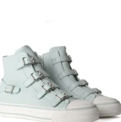 Ash Virgin LeatherTrainers misty blue