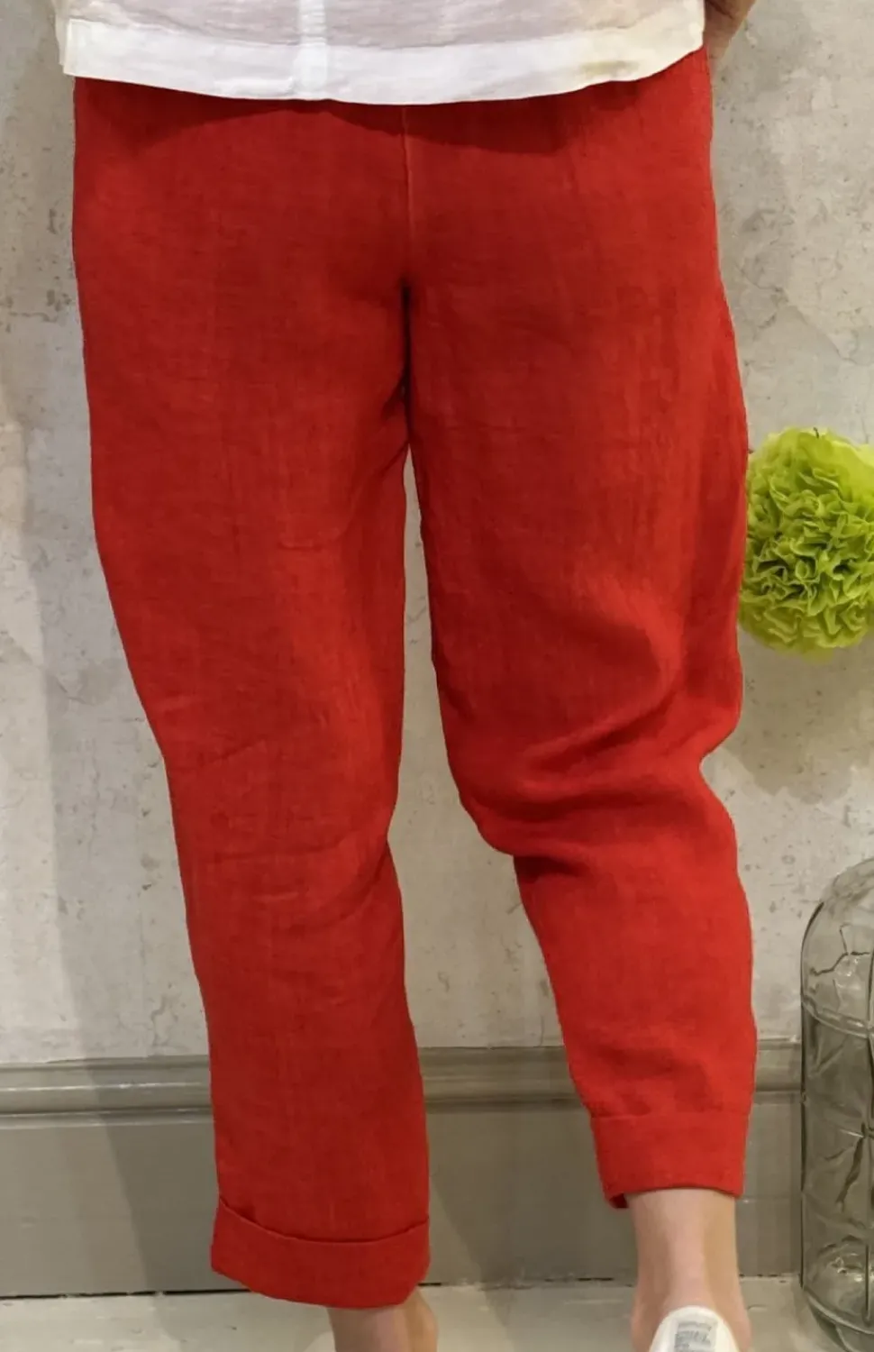 Elemente Clemente Trouser Geisha bright red