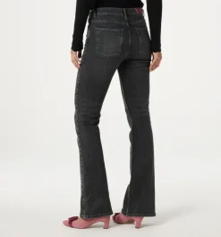 Fabienne Chapot Eva Flare Jeans washed grey