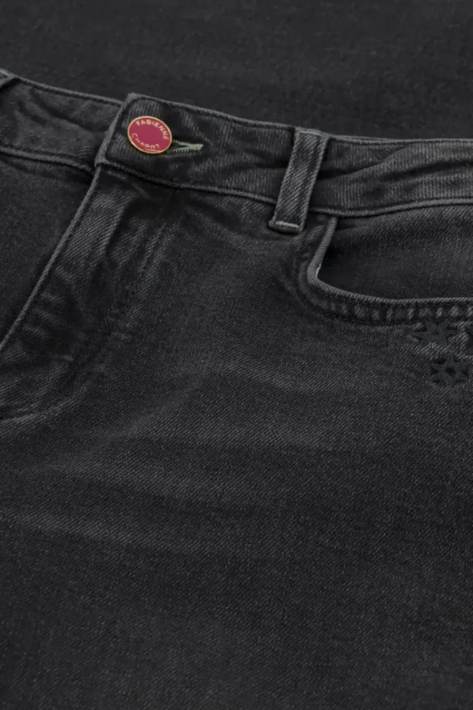 Fabienne Chapot Eva Flare Jeans washed grey