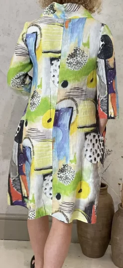 Grizas Cowl Dress brights