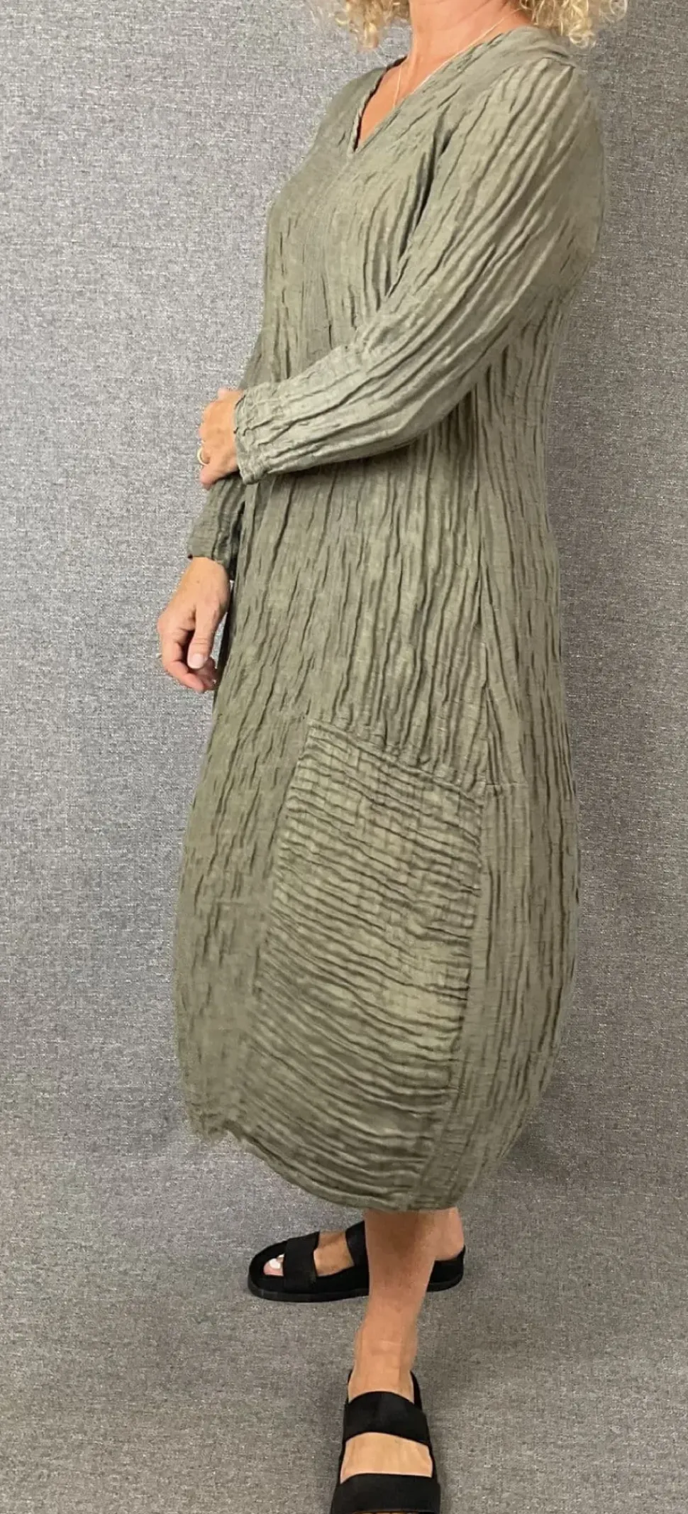 Grizas Dress 91289 pale khaki