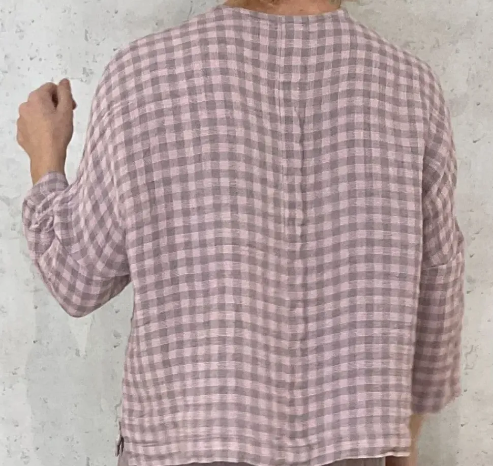 Grizas Jacket pink check