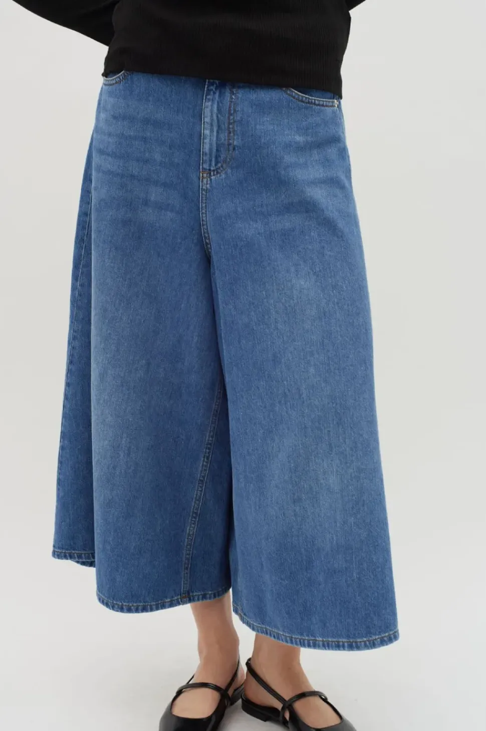 InWear Culotte Jeans Liva medium blue