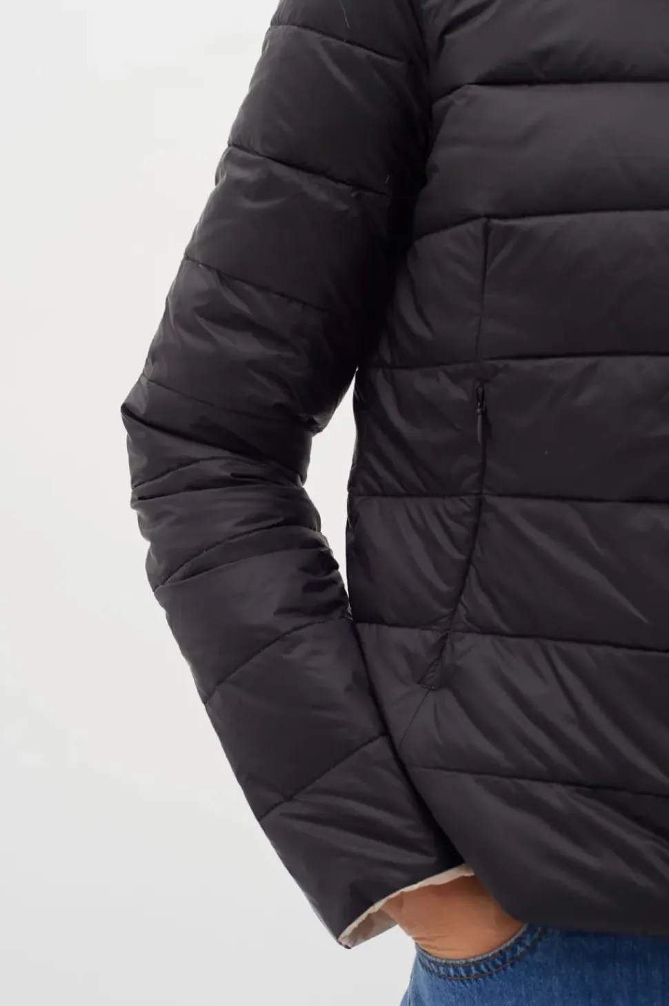 InWear Reversible Jacket Lila black/french nougat