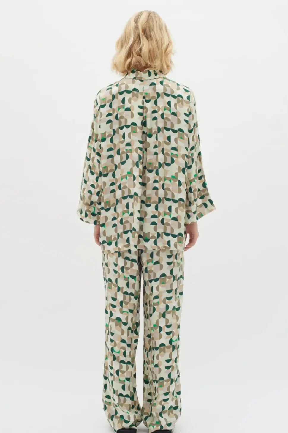 InWear Shirt Beril green geometric