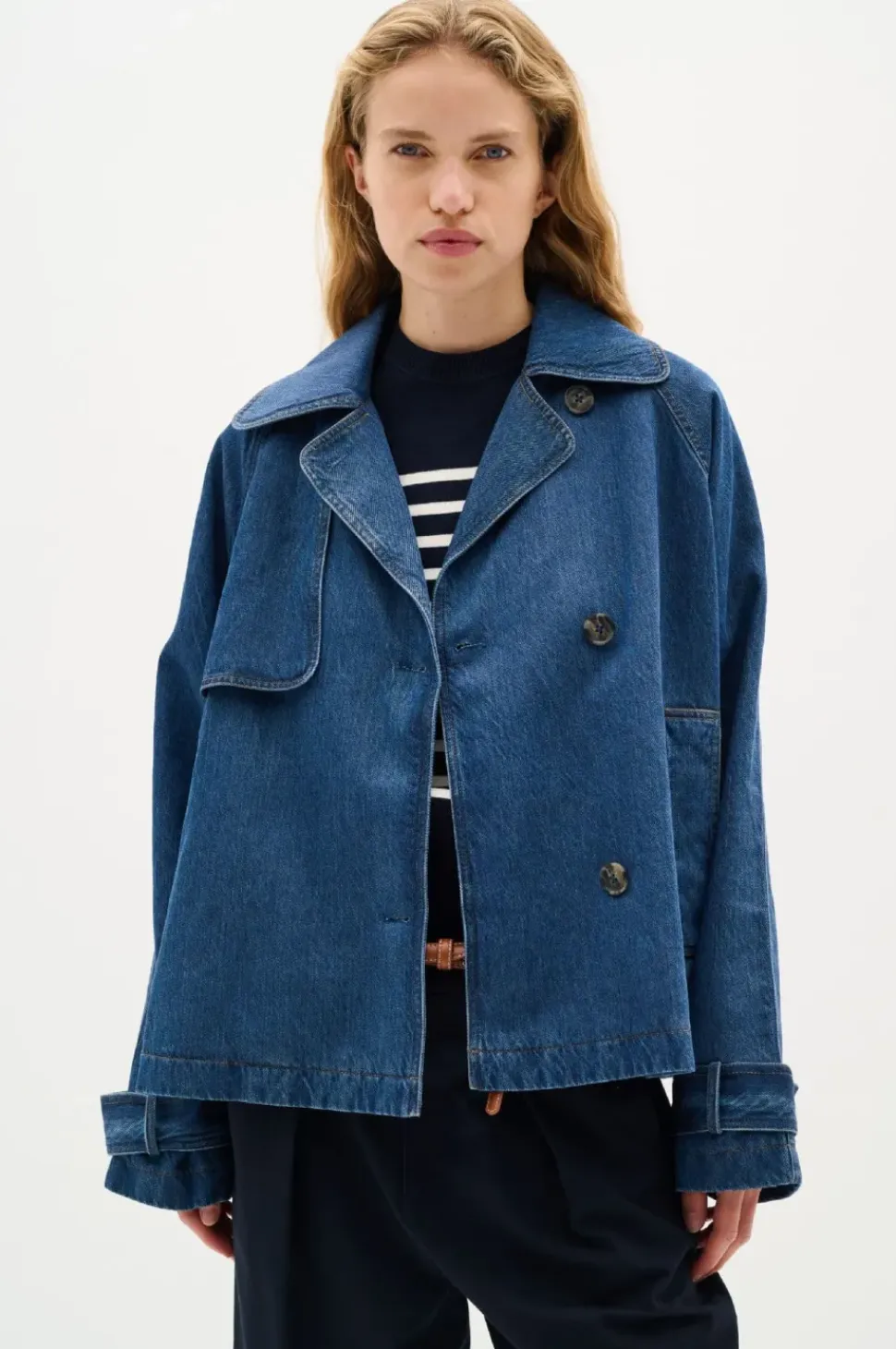 InWear Short Coat Mable Minona dark denim