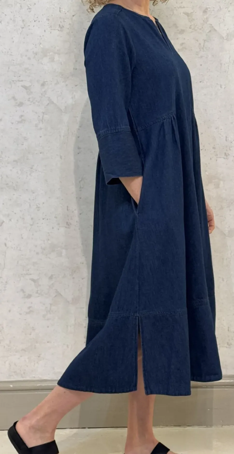 Masai Dress Nasya dark denim