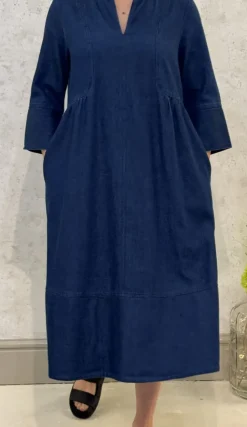 Masai Dress Nasya dark denim