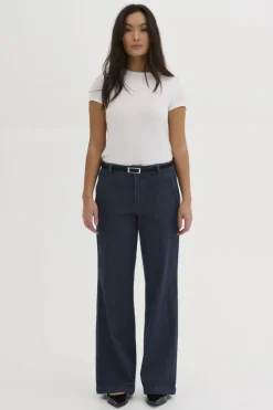 My Essentials Wardrobe Jean Lara dark blue unwash