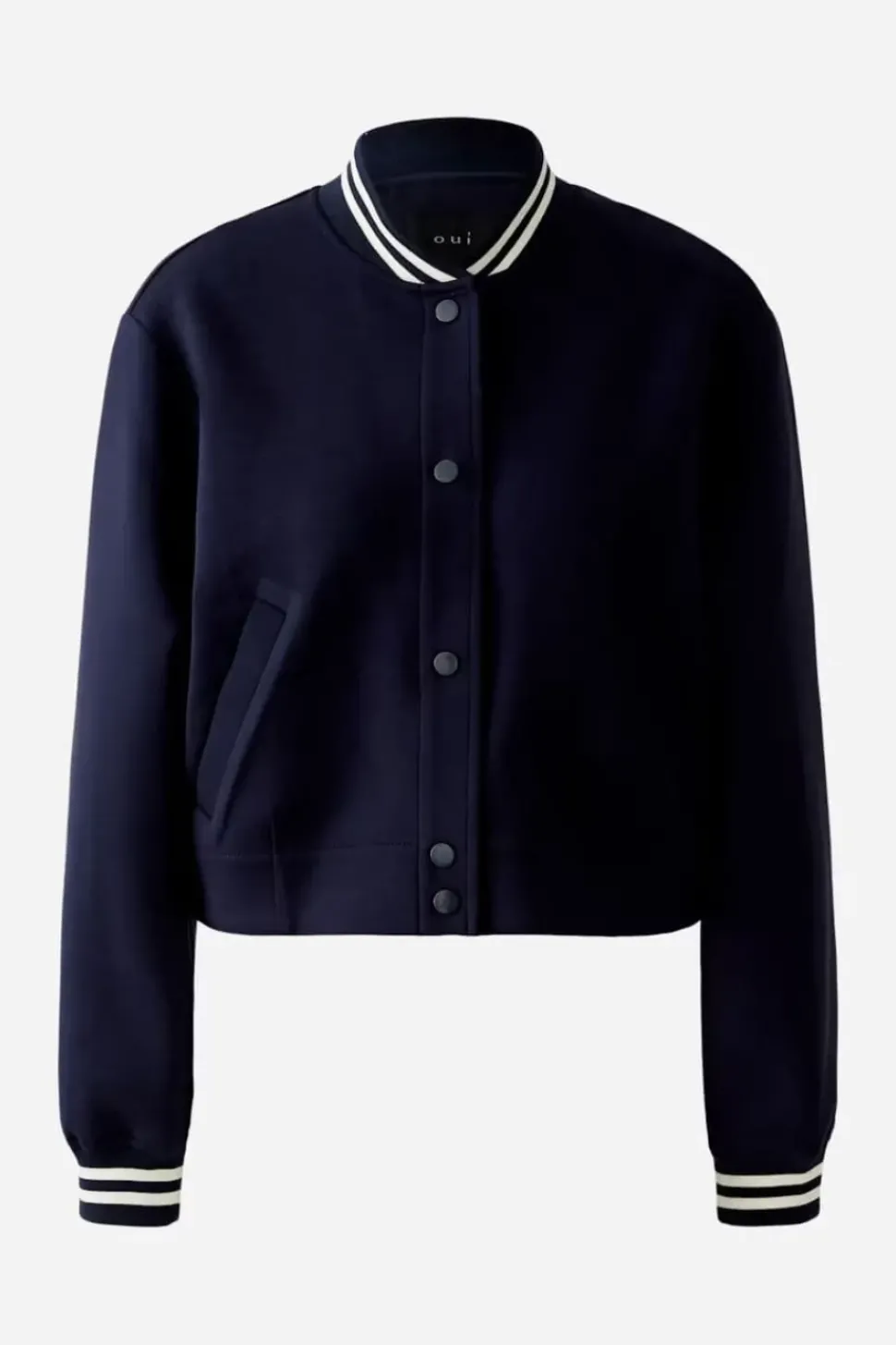 Oui Blouson Jacket navy blue
