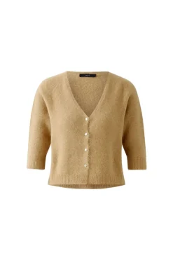 Oui Cardigan desert tan