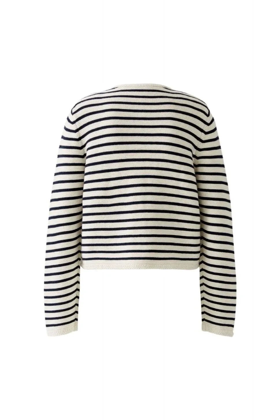 Oui Cardigan white blue