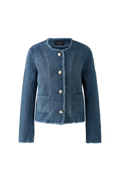 Oui Jacket blue denim
