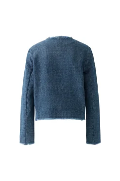 Oui Jacket blue denim