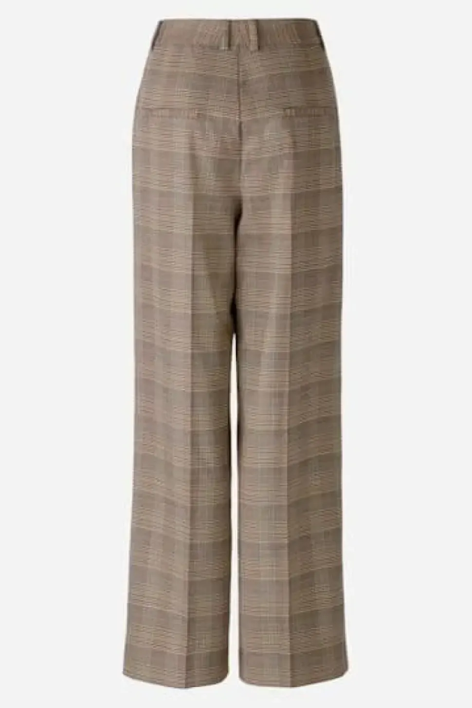 Oui Pleated Trouser light stone grey