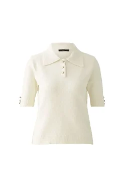 Oui Polo Jumper gardenia