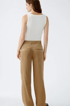 Oui Trouser Cord camel
