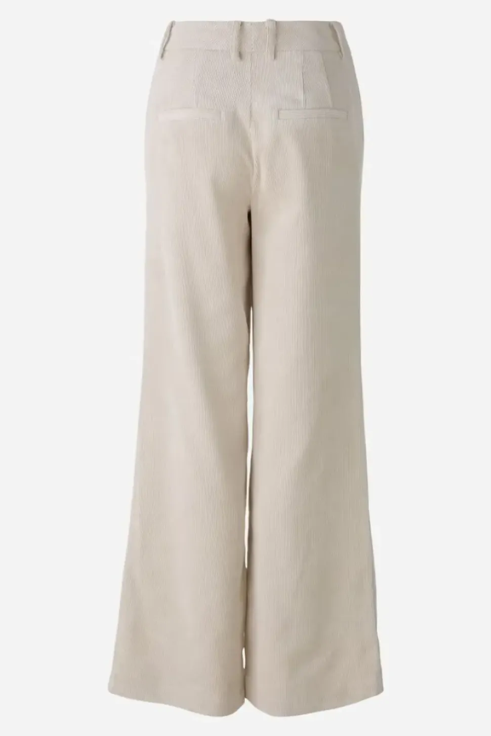 Oui Trouser Cord light beige melange