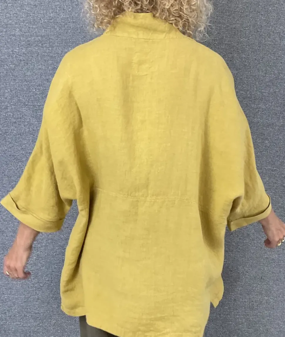 OWN Kimono Top mustard