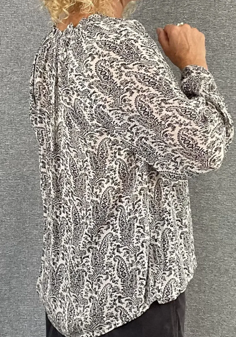 Part Two Blouse Elsia french oak paisley print