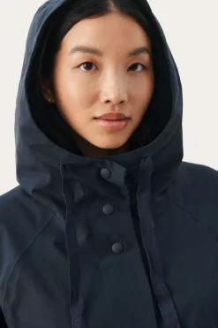 Part Two Raincoat Emmy dark navy