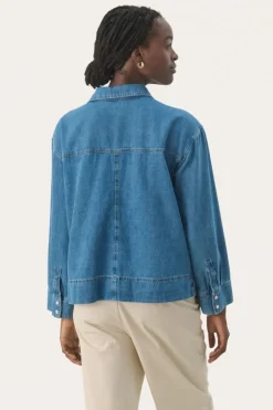 Part Two Shirt Petulla light denim