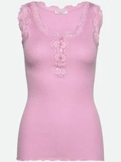 Rosemunde Button Vest prism pink