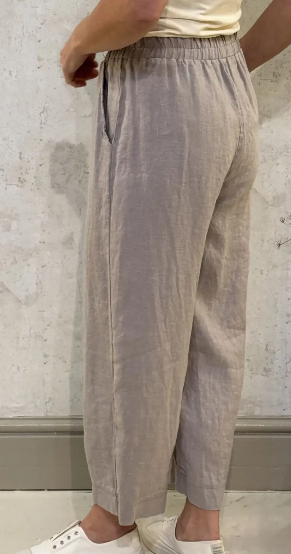 Thing Linen Trousers light grey