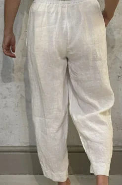 Thing Linen Trousers off white