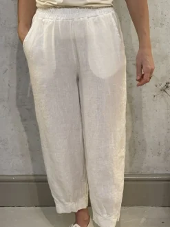 Thing Linen Trousers off white