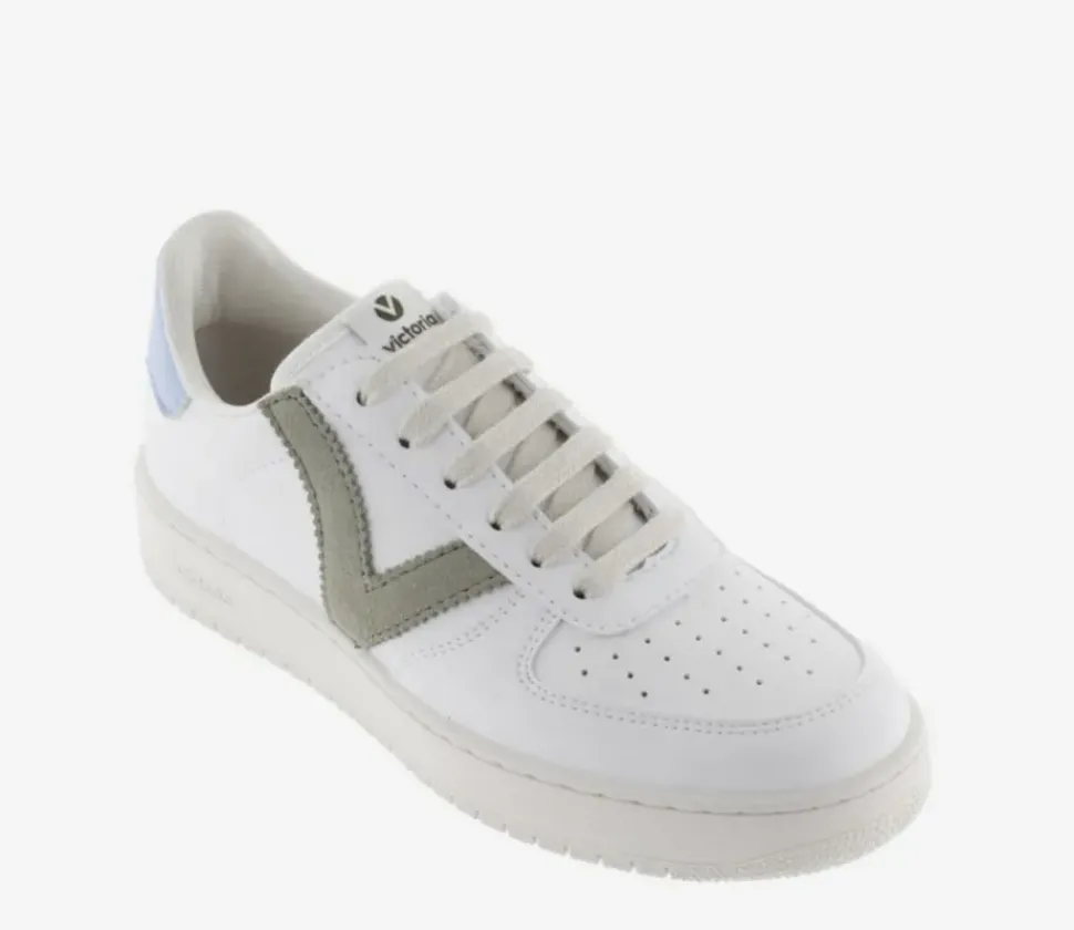 Victoria Madrid Vegan Leather Trainers jade